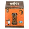 Doggy Delirious Dog Treats - Pumpkin Bones - Case of 6 - 16 oz - 2016673