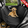 Pet Dog Car Seat Cover Rear BackTravel Waterproof Bench Protector Luxury -Black XH - default