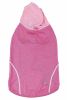 Pet Life Active 'Pull-Rover' Premium 4-Way Stretch Two-Toned Performance Sleeveless Dog T-Shirt Tank Top Hoodie - Pink - Medium