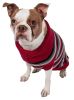 Polo-Casual Lounge Cable Knit Designer Turtle Neck Dog Sweater - Large