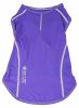 Pet Life Active 'Racerbark' 4-Way Stretch Performance Active Dog Tank Top T-Shirt - Purple - X-Small