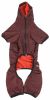 Pet Life Active 'Fur-Breeze' Heathered Performance 4-Way Stretch Two-Toned Full Bodied Hoodie - Burgundy - Small