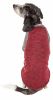 Pet Life Active 'Hybreed' 4-Way Stretch Two-Toned Performance Dog T-Shirt - Maroon - X-Small