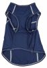 Pet Life Active 'Racerbark' 4-Way Stretch Performance Active Dog Tank Top T-Shirt - Navy - Medium