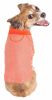 Pet Life Active 'Fur-Flexed' Relax-Stretch Wick-Proof Performance Dog Polo T-Shirt - Orange - Medium