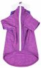 Pet Life Active 'Chewitt Wagassy' 4-Way Stretch Performance Long Sleeve Dog T-Shirt - Purple - Small