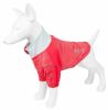 Pet Life Active 'Chewitt Wagassy' 4-Way Stretch Performance Long Sleeve Dog T-Shirt - Red - X-Small