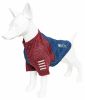 Pet Life Active 'Hybreed' 4-Way Stretch Two-Toned Performance Dog T-Shirt - Blue - X-Large