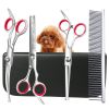 Household Pet Hair Clipper; Stainless Steel Professional Pet Grooming Tools; Pet Hair Shaver - Complete Set Of Pet Scissors