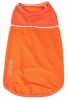 Pet Life Active 'Aero-Pawlse' Heathered Quick-Dry And 4-Way Stretch-Performance Dog Tank Top T-Shirt - Orange - Small