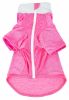 Pet Life Active 'Chewitt Wagassy' 4-Way Stretch Performance Long Sleeve Dog T-Shirt - Pink - Medium