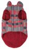 Pet Life 'Scotty' Tartan Classical Plaided Insulated Dog Coat Jacket - Small