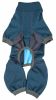 Dog Helios 'Rufflex' Mediumweight 4-Way-Stretch Breathable Full Bodied Performance Dog Warmup Track Suit - Blue - Large