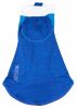 Pet Life Active 'Chewitt Wagassy' 4-Way Stretch Performance Long Sleeve Dog T-Shirt - Blue - X-Small