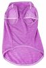 Pet Life Active 'Aero-Pawlse' Heathered Quick-Dry And 4-Way Stretch-Performance Dog Tank Top T-Shirt - Purple - Small