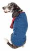 Pet Life Active 'Hybreed' 4-Way Stretch Two-Toned Performance Dog T-Shirt - Blue - X-Large