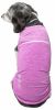 Pet Life Active 'Aero-Pawlse' Heathered Quick-Dry And 4-Way Stretch-Performance Dog Tank Top T-Shirt - Purple - Medium