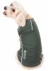 Pet Life Active 'Racerbark' 4-Way Stretch Performance Active Dog Tank Top T-Shirt - Green - Large