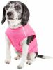 Pet Life Active 'Aero-Pawlse' Heathered Quick-Dry And 4-Way Stretch-Performance Dog Tank Top T-Shirt - Pink - X-Small