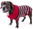 Polo-Casual Lounge Cable Knit Designer Turtle Neck Dog Sweater - Small