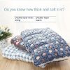 Cat dog sleeping mat warm thickened Sleeping pad blanket;  dog house warm mattress pet cushion - Cappuccino bear - No.7 89*68cm