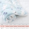 Cat dog sleeping mat warm thickened Sleeping pad blanket;  dog house warm mattress pet cushion - Blue polar bear - No.5 69*52cm