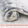 Cat dog sleeping mat warm thickened Sleeping pad blanket;  dog house warm mattress pet cushion - Blue white star - No.5 69*52cm