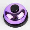 Pet training bell dog paw print bell ringer pet trainer cat bell ringer - Dazzling color [bright purple]