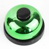 Pet training bell dog paw print bell ringer pet trainer cat bell ringer - Colorful [bright green]