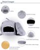 Shark Shape House Beds Tent Mat Small Dog Cat Puppy Beds Soft Dog House For Large Dogs Beds - Grey - 42x42x40 cm