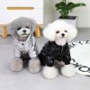 Winter Warm Pet Dog Jumpsuit Waterproof Dog Clothes for Small Dogs;  Dog Winter Jacket Yorkie Costumes Shih Tzu Coat Poodle Outfits - Silver - M