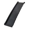 Dog Ramp for Small Large Dogs, Folding SUV Car Ramp, Portable Pet Ramp, Hold up to 165 lbs, Black - with dog paw print