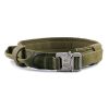 Pet Collar For Dog & Cat; Adjustable Nylon Outdoor Dog Collars For Medium Large Dogs; Dog Collar - Khaki - XL