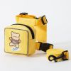 Pet Harness And Leash Set For Dog & Cat; No Pull Dog Vest Harness With Backpack; Cute Dog Leash - Yellow - S