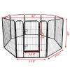 LEAVAN High Quality Wholesale Cheap Best Large Indoor Metal Puppy Dog Run Fence / Iron Pet Dog Playpen - as picture