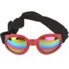 Pet Sunglasses For Dog & Cat; Foldable Dog Glasses For Outdoor; Cat Sunglasses; Pet Accessories - Red - One-size