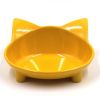 Pet cat bowl Non slip cute cat shaped colorful High Quality cat bowl cat food bowl - Pink