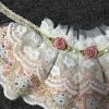 Handmade Retro Style Lace Collars Dog Necklace Cat Neckerchief Pink Rose 8.2"-11 - Default