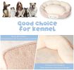 Comfortable Self-Heating Pet Bed with Removable Washable Cover; S Size; Pink - default