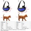 Pet Carrier for Dogs Cats Hand Free Sling Adjustable Padded Strap Tote Bag Breathable Shoulder Bag Carrying Small Dog Cat - Blue - S