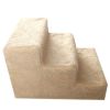 3 Steps Pet Stairs for Dogs and Cats  - beige