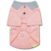 Touchdog 'Arubark' Caribbean Style Dog Polo T-Shirt - Peach - X-Small