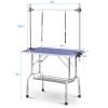 Large Size 46&quot; Grooming Table for Pet Dog and Cat with Adjustable Arm and Clamps Large Heavy Duty Animal grooming table - as pic