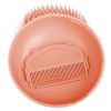 Pet Life 'Bravel' 3-in-1 Travel Pocketed Dual Grooming Brush and Pet Comb - Orange