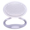 Pet Life 'Gyrater' Swivel Travel Silicone Massage Grooming Cat Brush - Default