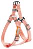 Touchdog 'Macaron' 2-in-1 Durable Nylon Dog Harness and Leash - Pink - Medium