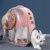 Pet Carrier Backpack, Space Capsule Bubble Cat Backpack Carrier, Waterproof Pet Backpack Outdoor Use - Green