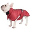 Large Dog Winter Fall Coat Wind-proof Reflective Anxiety Relief Soft Wrap Calming Vest For Travel - Blue - XXL