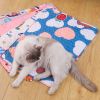 Autumn And Winter Cartoon Dog Mat; Pet Floor Mat; Bite Resistant Comfortable Cat Dog Sleeping Mat - S