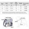 Tactical Dog Harness For Small Medium Large Dog; Dog Harness Vest With Soft Padded And D-Ring Collar - Grey - S